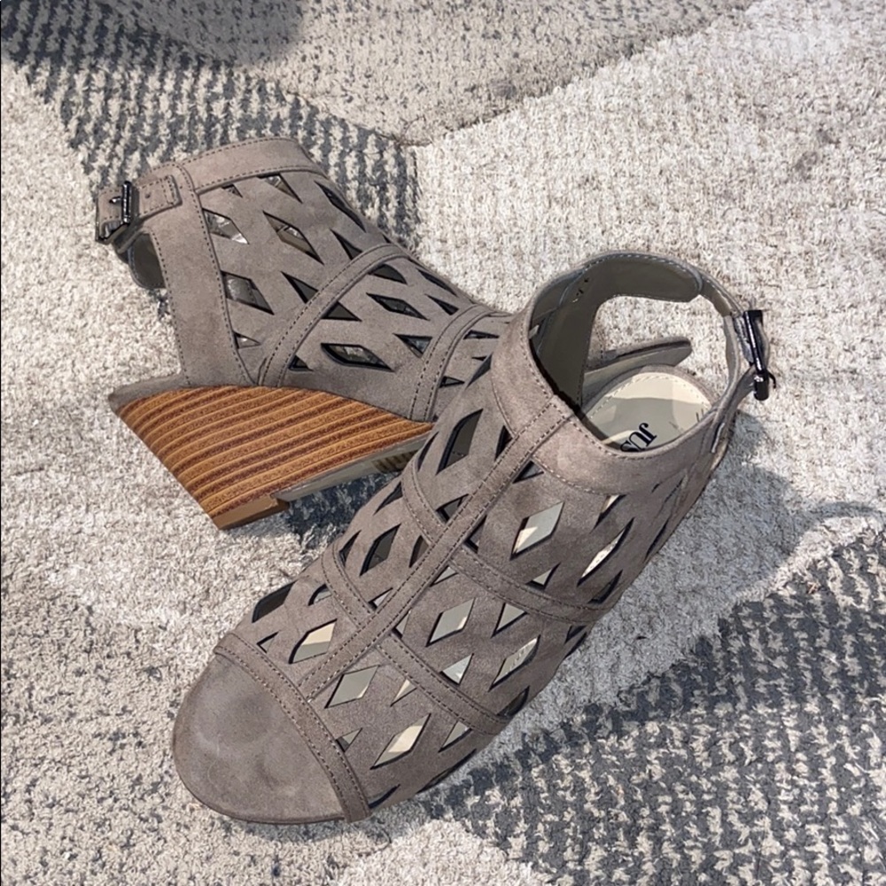 JustFab Camilla Wedge Sandals